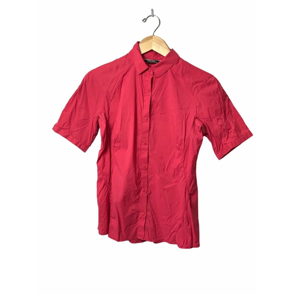 Arc’teryx Fernie Short Sleeve Shirt Pink Size Small